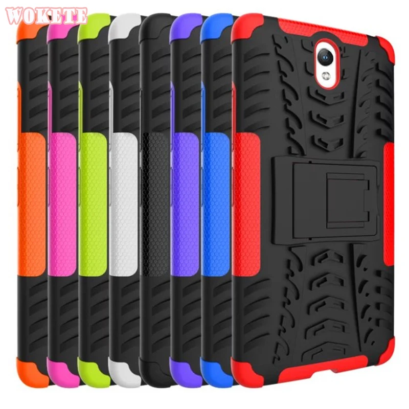 For Vibe S1 shell skin Mix Color TPU&ampPC Plastic Dual Armor Hybrid case with Stand Lenovo Cover |