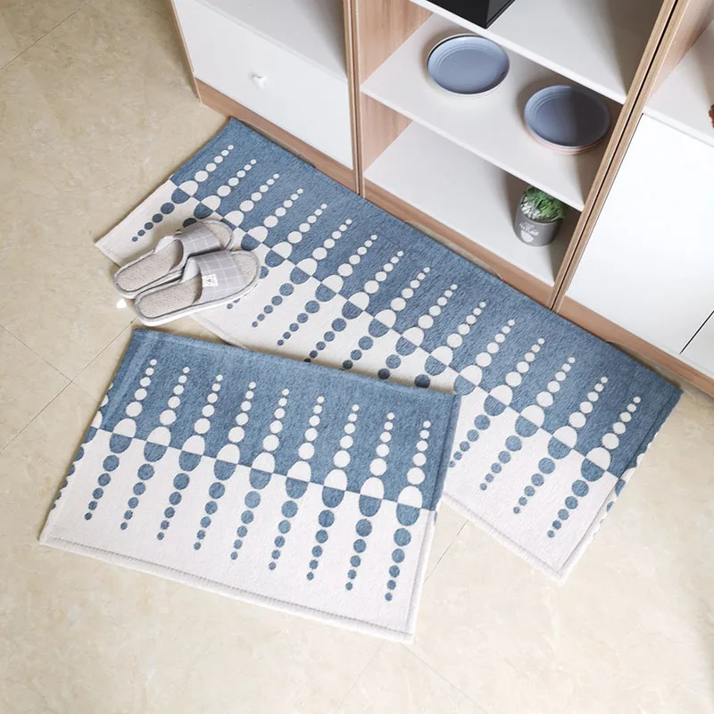 1 шт. кухонные длинные коврики Нескользящие впитывающие половик дверной коврик в спальню мягкая офисная скатерть для ног
