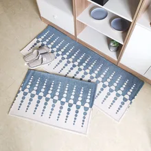 1 шт. кухонные длинные коврики Нескользящие впитывающие половик дверной коврик в спальню мягкая офисная скатерть для ног