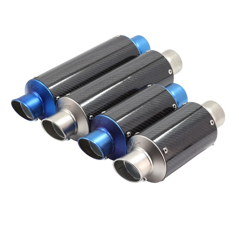Universal akrapovic font b Motorcycle b font font b Exhaust b font Pipe Muffler for Suzuki