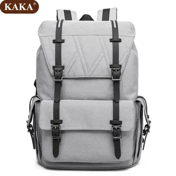

KAKA 2019 Oxford Men's Backpack Bag Brand 15.6Inch Laptop Notebook Mochila For Men Waterproof Back Pack School Backpack Bag D016