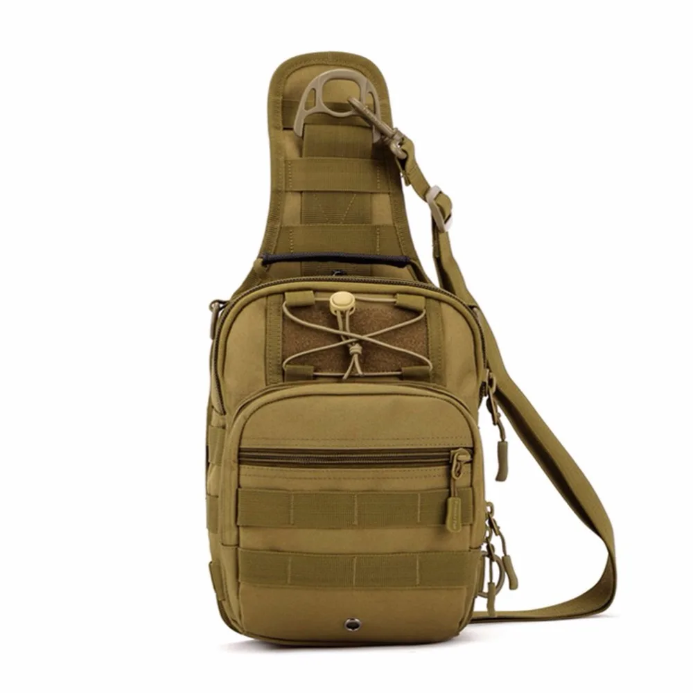 

Men Tactical Military 1000D Nylon Travel Hiking Messenger Sling Pack Chest Bag