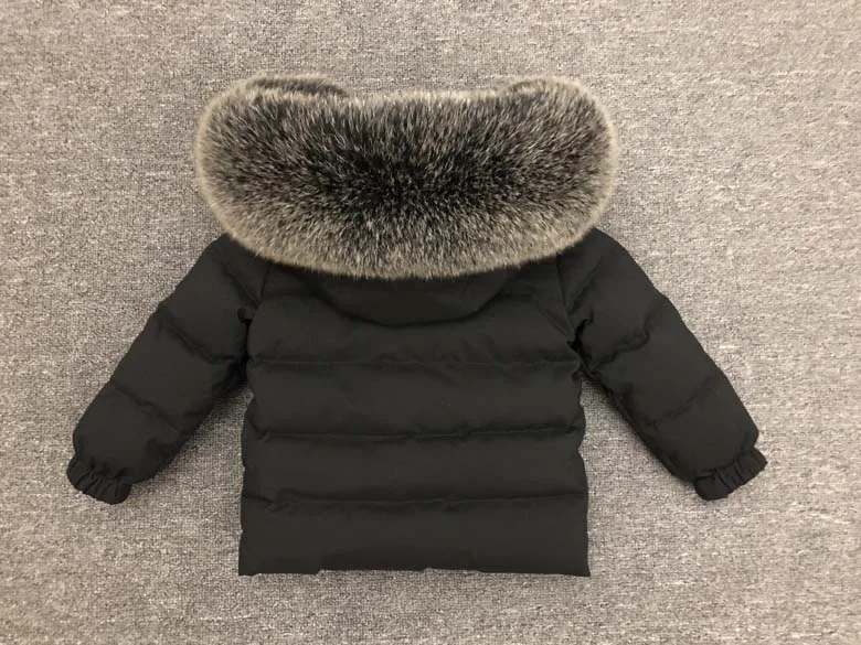 Зимняя одежда для маленьких девочек, зимняя куртка для мальчиков, 2019 Детская куртка, верхняя одежда, теплое пуховое пальто с капюшоном для