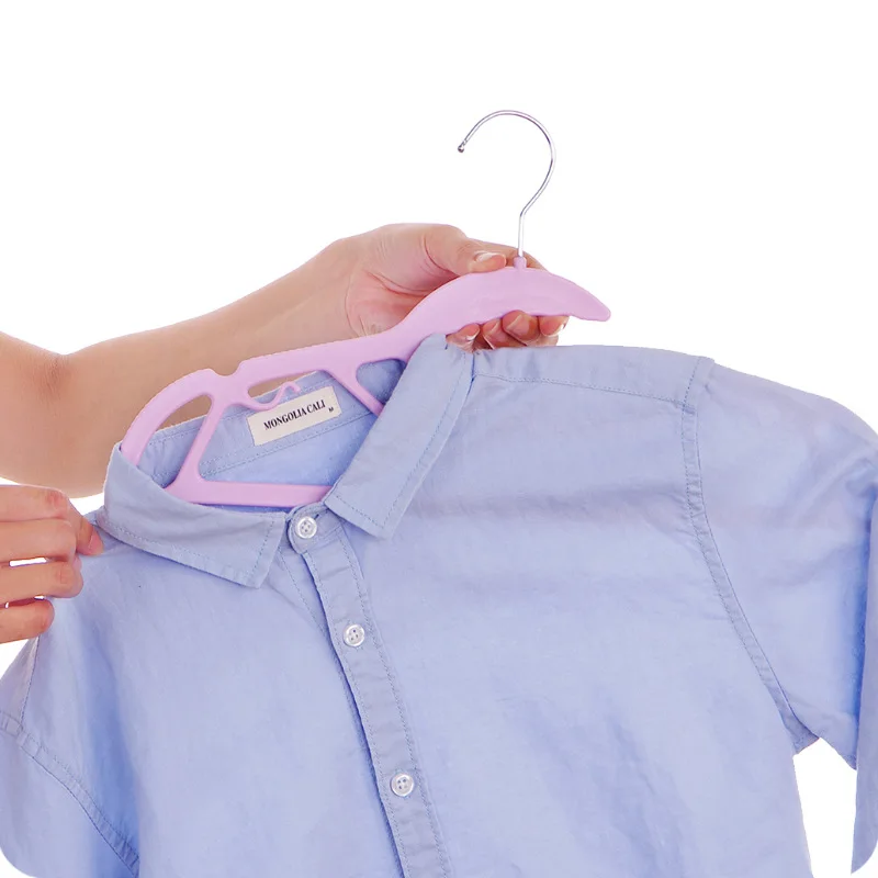 10pcs Plastic Hanger for Bra, Lingerie Hanger and Underwear Hangers for