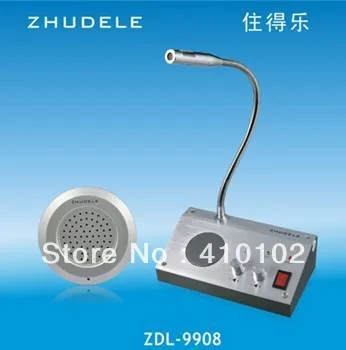

110V / 220V English Version Window Intercom Kit Dual-way Intercom System For Counter