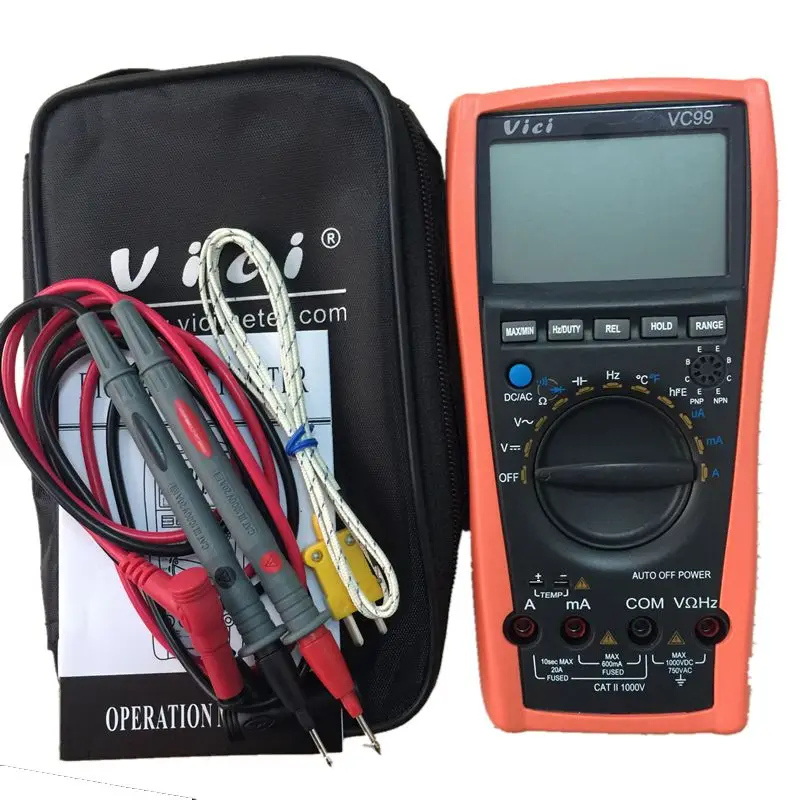 Vici VC99 3 6/7 Auto range digital multimeter DC/AC resistance