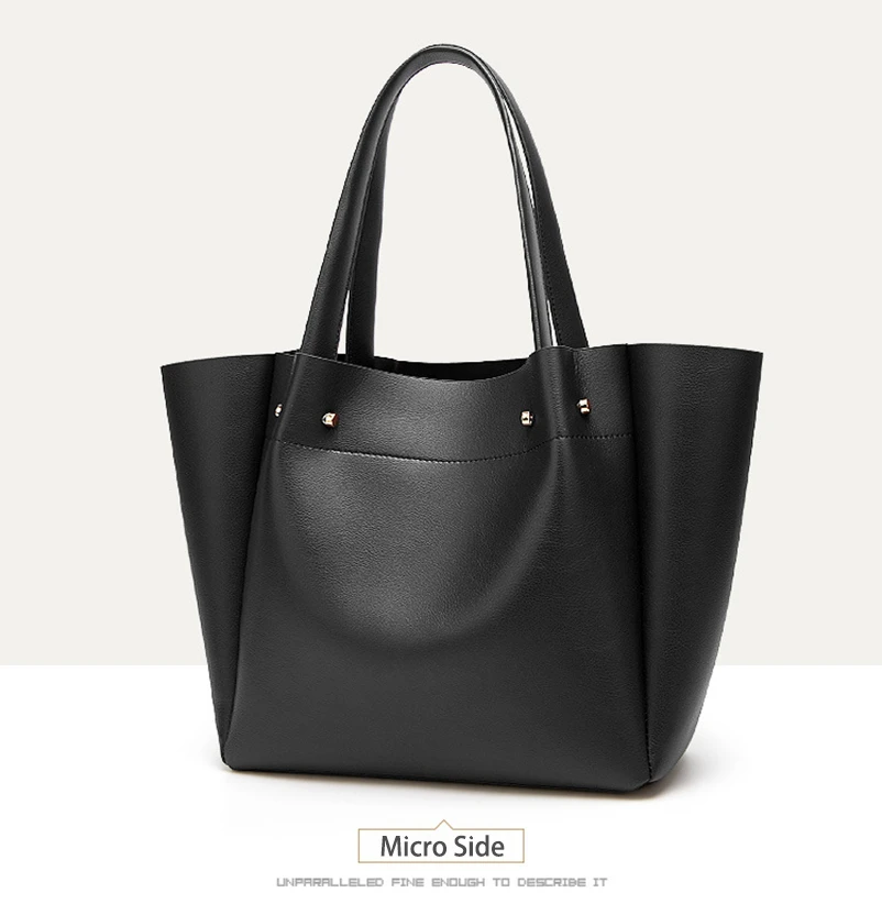 Nevenka Women Leather Handbag Female Hobo Bags Ladies Casual Totes10