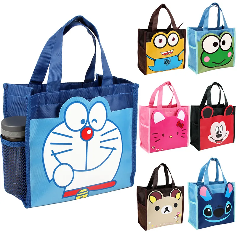 

mickey Hello Kitty My Little Melody Stitch Mini Small Lunch Box Bags for Kids School Tote Picnic Food Bag