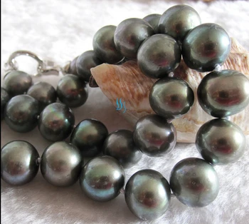 

Miss charm Jew1046 12-15mm Peacock AA+ Freshwater Pearl Necklace