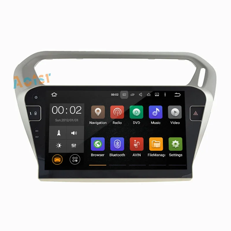 Top 10"Androi 8.0 GPS Navigation Multimedia Stereo Radio Receive For PEUGEOT 301 For Citroen Elysee 2014-2017 NO Car CD/DVD Player 4 Top 10"Androi 8.0 GPS Navigation Multimedia Stereo Radio Receive For PEUGEOT 301 For Citroen Elysee 2014-2017 NO Car CD/DVD Player 4