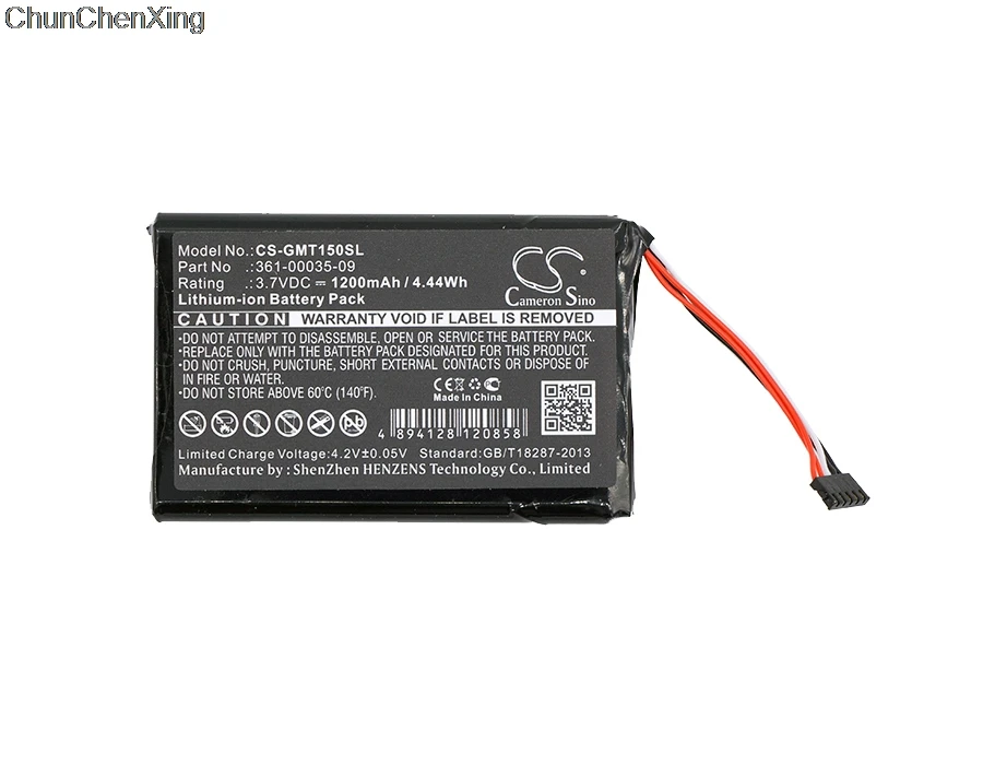 Аккумулятор Cameron Sino 1200 мАч 361 00035 09 для Garmin T5 mini TT 15 mini|Цифровые аккумуляторы| |