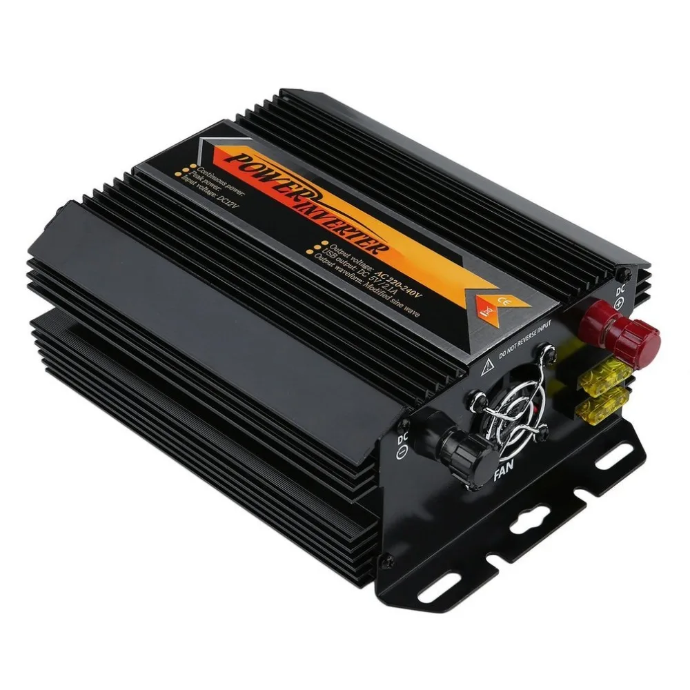 

Car Professional 1000W/2000W Power Inverter Automotive Charger Converter Car Vehicle Home Using Power Supply