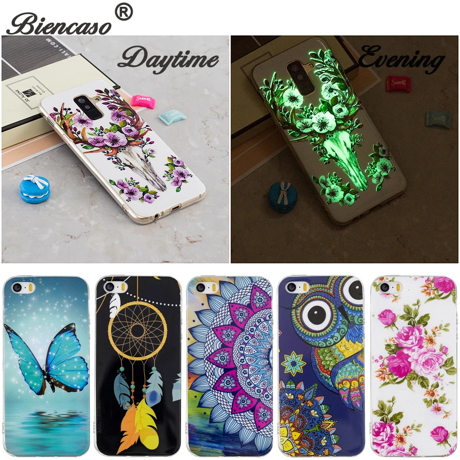 

Luminous Case for Samsung Galaxy A6 2018 Fashion Pattern Phone Case Back Cover for J3 J4 J6 J7 J8 2018 A6 Plus Note 9 Case B67