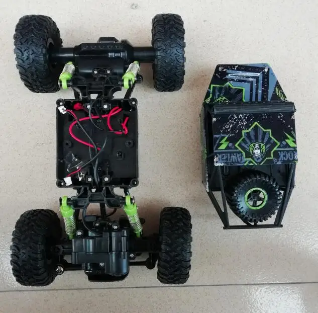 HB P1801 RC Автомобиль 2,4G Рок Гусеничный автомобиль 4 WD Monster Truck 1:18 части внедорожника комплект рамы автомобиля