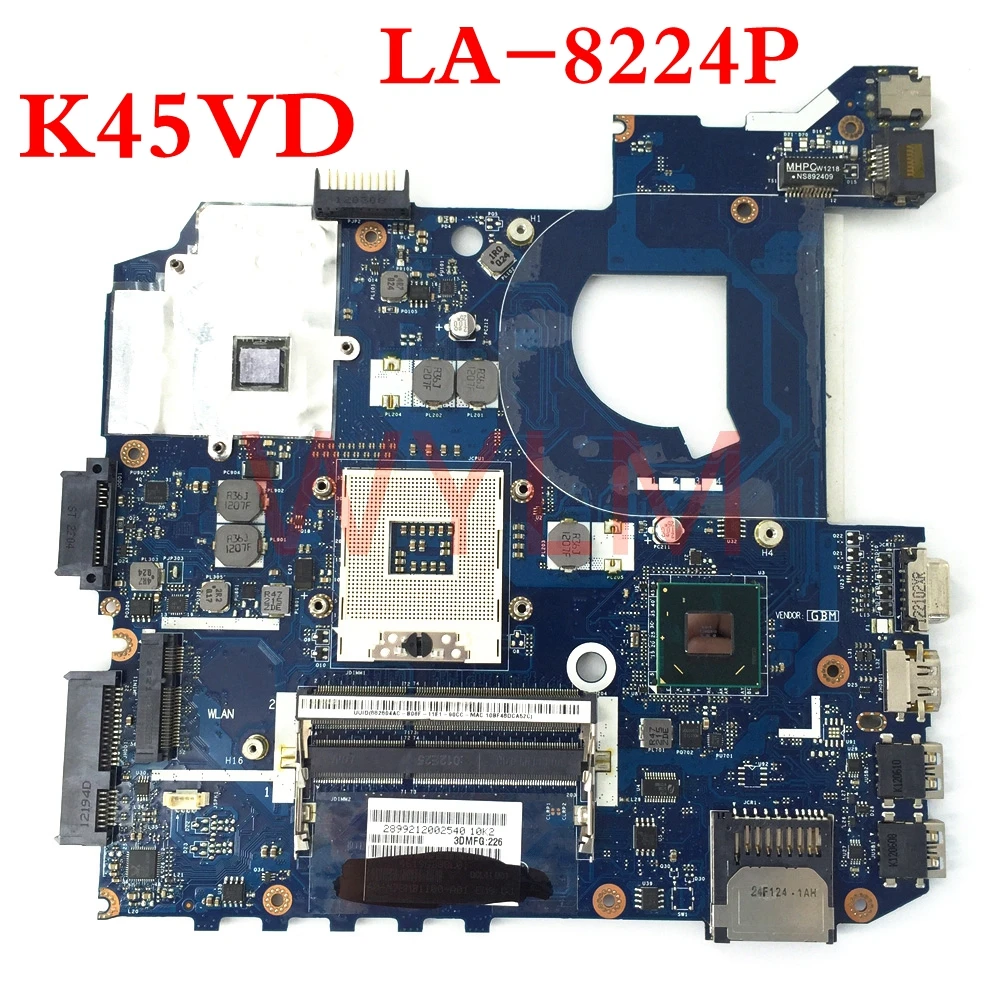 K45VD материнская плата GT610M 2G QCL41 LA-8224P Материнская плата Asus A45V A85V K45VD A85V K45V K45VM K45VJ K45VS материнская плата для ноутбука