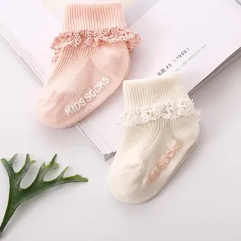 

10Pairs/Lot Spring Summer Newborn Baby Colorful Lase Mesh Ventilate Socks Children Pure Cotton Soft Low Socks
