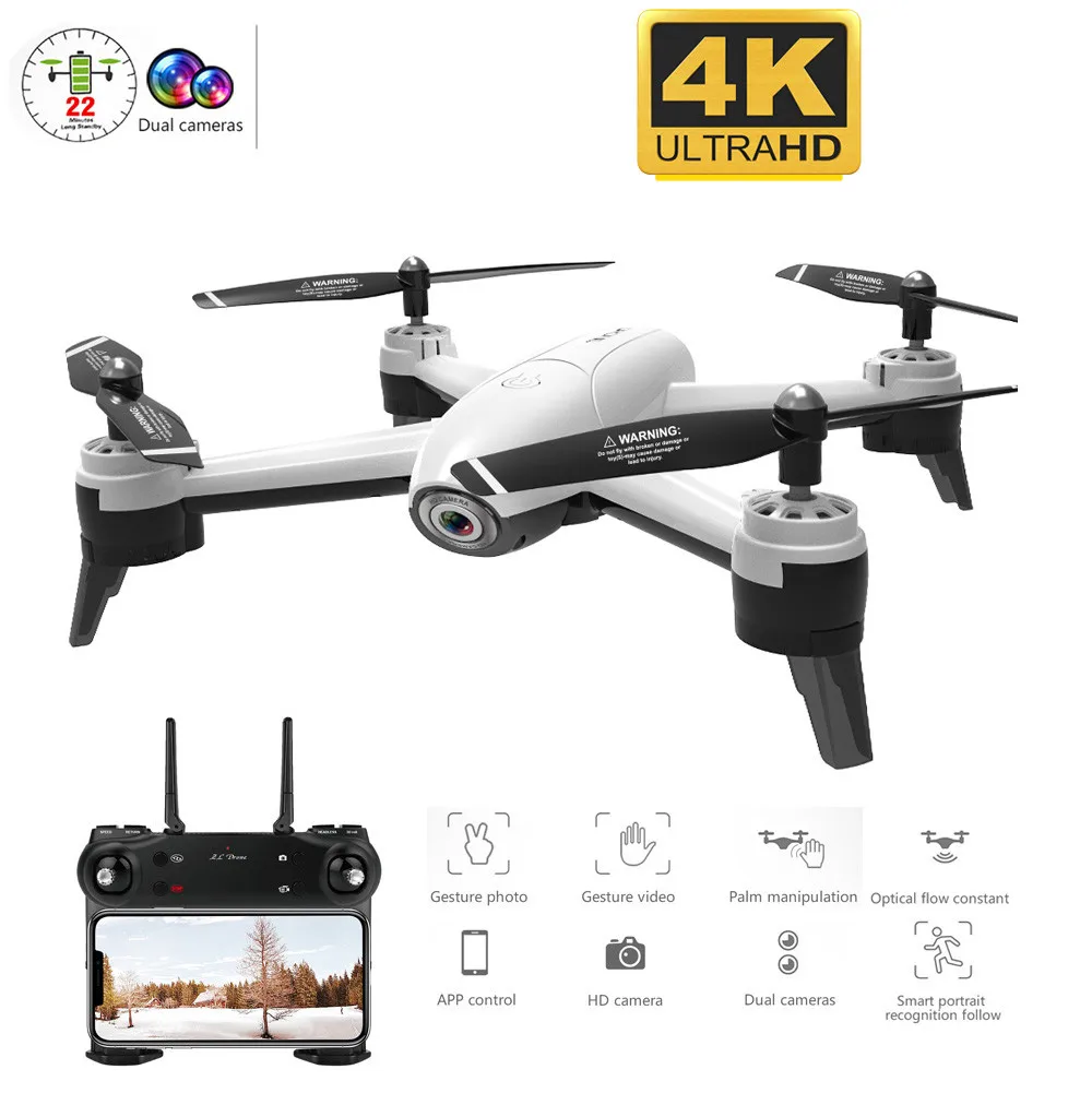 

profession WiFi FPV RC Drone 4K Camera Optical Flow 1080P HD Dual Camera Aerial Video RC Quadcopter Quadrocopter Drone