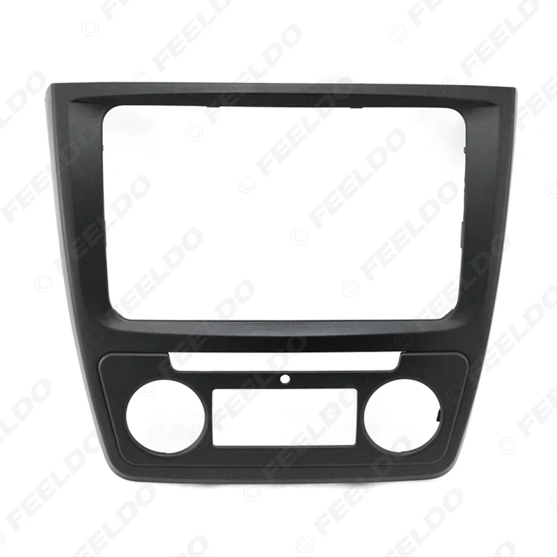LEEWA Автомобильная установка DVD панель Dash комплект фасции Радио Аудио рамка для Skoda Yeti стерео рамка установочный комплект# CA1887