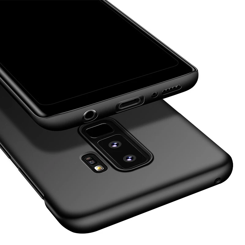 Мода Ультра тонкий жесткий матовая для samsung Galaxy S8 S9 плюс Примечание 8/примечание 9