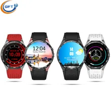 GFT Smart Uhr kw88 Android Smartwatch sim uhr HD Gebogene Display Sync Facebook Whatsapp Nachricht Unterstützung Sim TF Smart Wacht