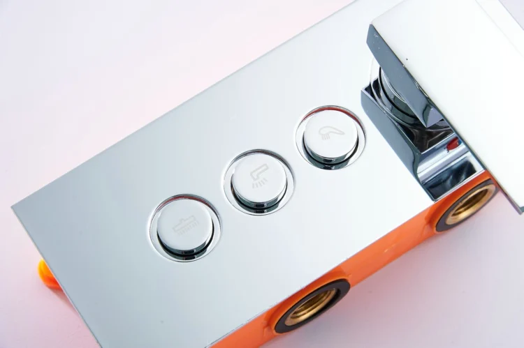 BECOLA встроенный ящик Многофункциональный душевой переключатель клапан для ванной душ скрытый душевой кран клапан настенный B-9916