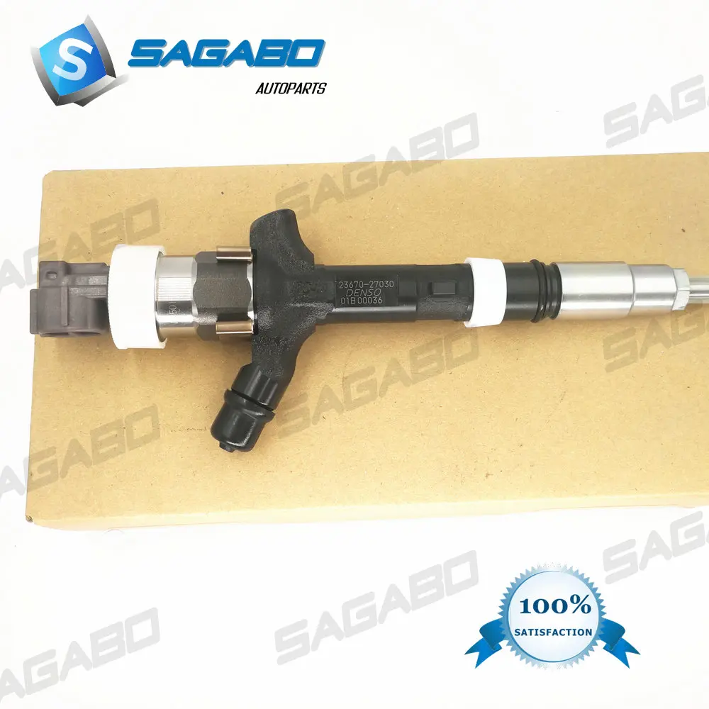

Injector original new for Toyota RAV 4 AVENSIS 2,0 D4D 110PS 116PS 23670-27030 095000-0570