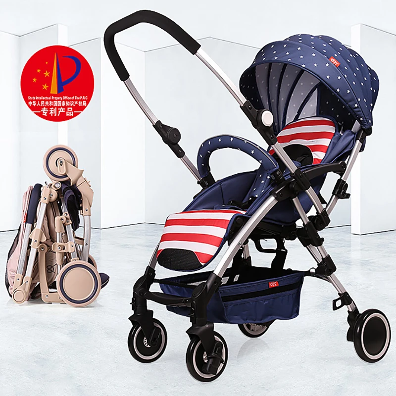 

Bell baby stroller two-way ultra-light portable folding umbrella car summer baby car