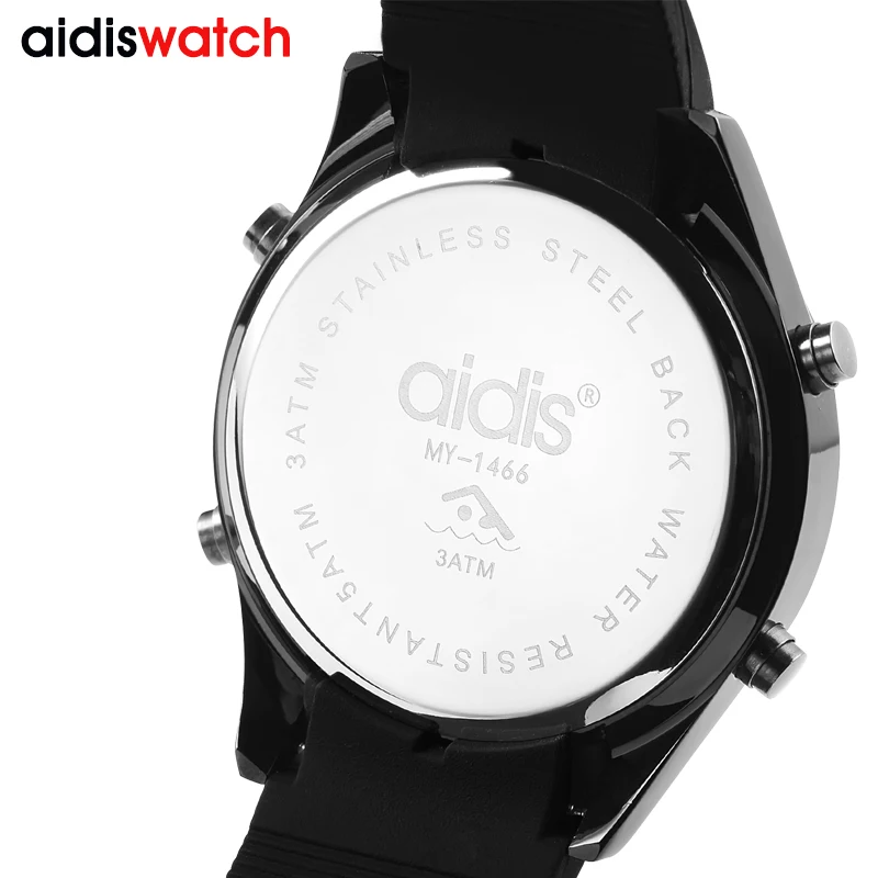 addies fashion korea style waterproof sport watch jelly-like quartz luminous casual wristwatch men watches relogio masculino