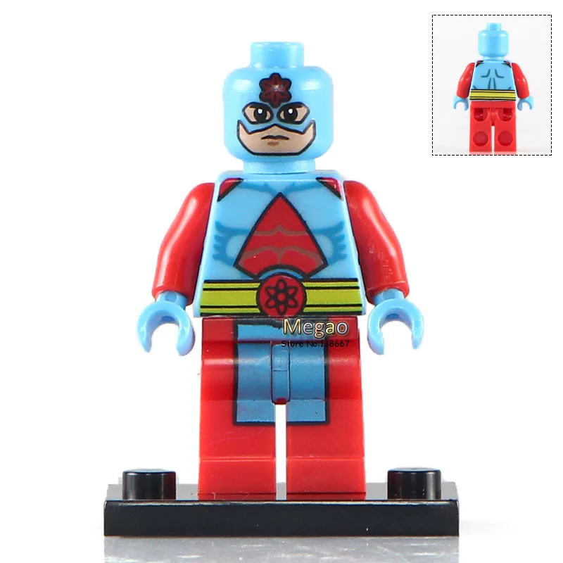 

Building Blocks Single Sale PG201 The Atom Angel of Death Super Hero s Action Bricks Kids Toys PG8056