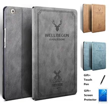 Голова оленя узор кожаный чехол для huawei MediaPad M5 10,8 CMR-AL09 CMR-W09 10 Pro CMR W19 Авто Услуга сна Стенд чехол с Откидывающейся Крышкой