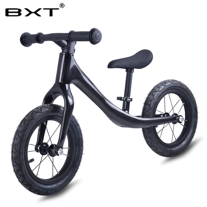 Top Full Carbon fiber bike BXT Pedal-less Balance Bike carbon Kids balance Bicycle For 2~6 Years Old Children complete bike 0