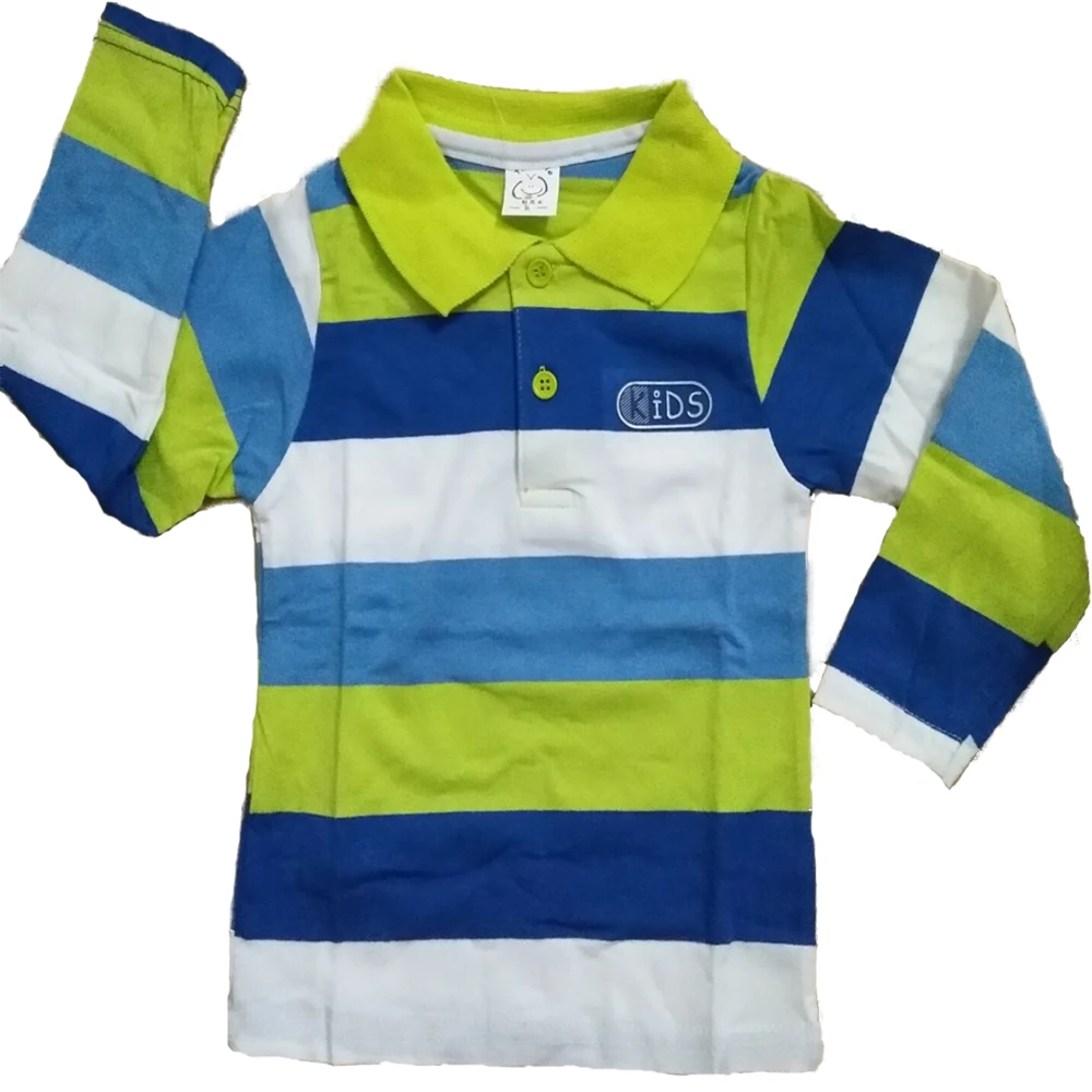 

18Months Baby Boys T shirt Cotton Long Sleeve Striped Kids T shirts for Toddler Boys Fashion Boys Clothing