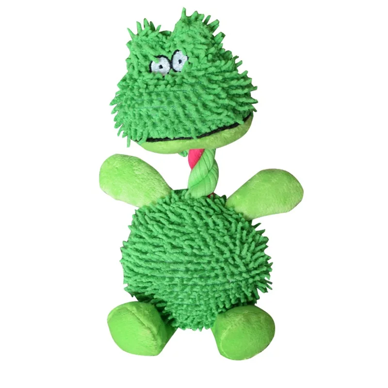 1 шт. мягкая лягушка животное игрушки Doy Chew Squeaker игрушка со звуком для собаки интерактивная игрушка