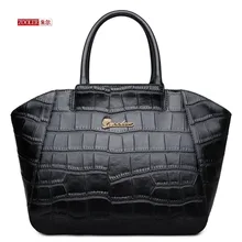ZOOLER Fashion Genuine leather bag ladies Alligator pattern Shoulder bag handbags women famous brands 100% cowhide Bag #6110