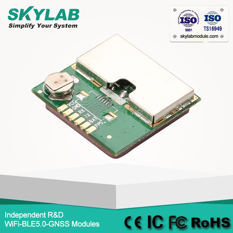 Skylab Skm52 High Sensitivity 165dbm Low Price Gps Module Based On