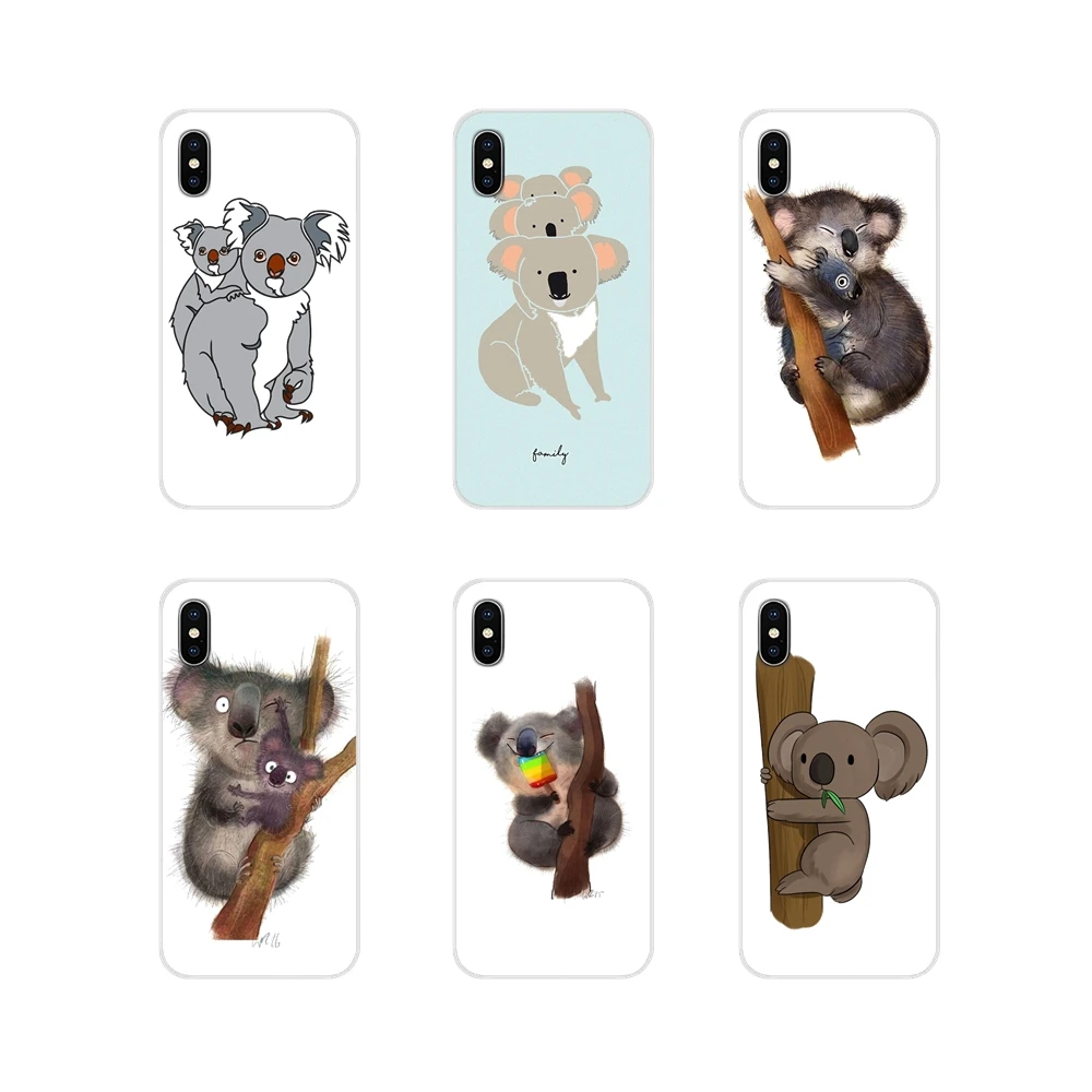 

Animal The Koala Portrait For Apple iPhone X XR XS MAX 4 4S 5 5S 5C SE 6 6S 7 8 Plus ipod touch 5 6 Soft Transparent Shell Cases