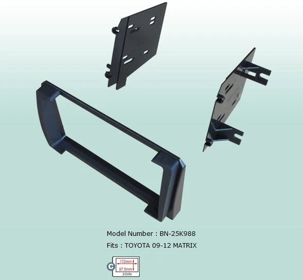 

Car Fascias Audio Panel Frame Dash Kit For Matrix 2009 2010 2011 2012 Retail/Set