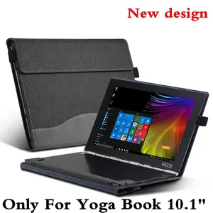Creative Design Cover for Lenovo Yoga Book 10.1 Inch Tablet Laptop Sleeve Notebook Case PU Leather Pouch Skin Stylus