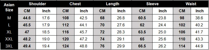 MWF314size