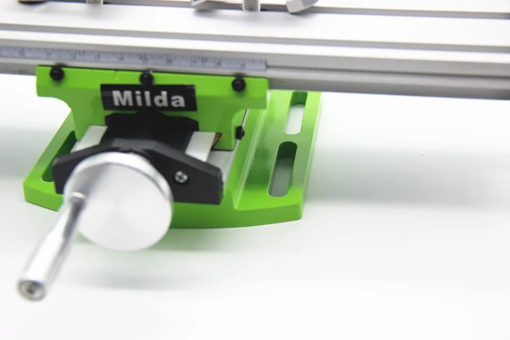 Milda Miniature Precision Multifunction Milling Machine Bench Drill Vise Fixture Worktable X Y-axis Adjustment Coordinate Table