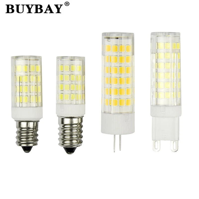 

E14 LED Lamp LED E12 Corn Bulb 2835 SMD Home Decor Bulb 220V Lamparas Led G4 G9 Light Bulbs 110V Energy Saving Indoor Lighting