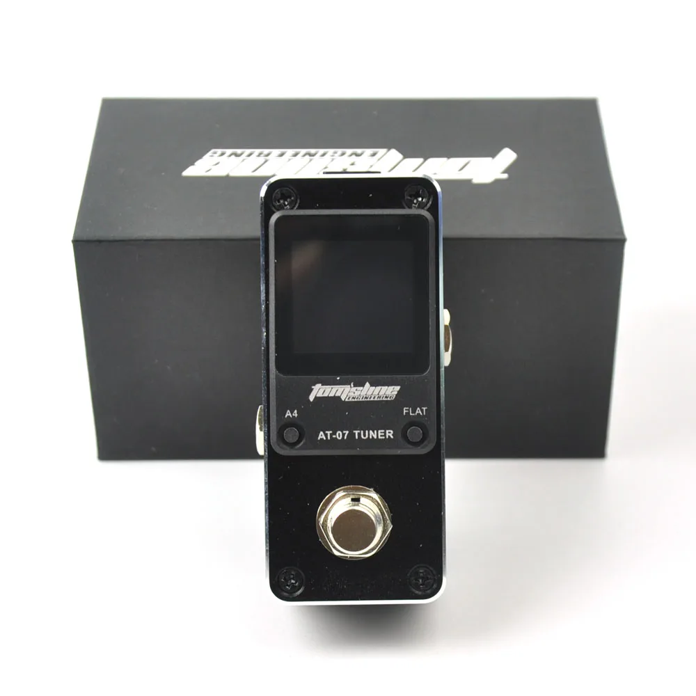 Aroma AT 07 Chromatic Tuner Electric Guitar Tuner Pedal Metalin Guitar