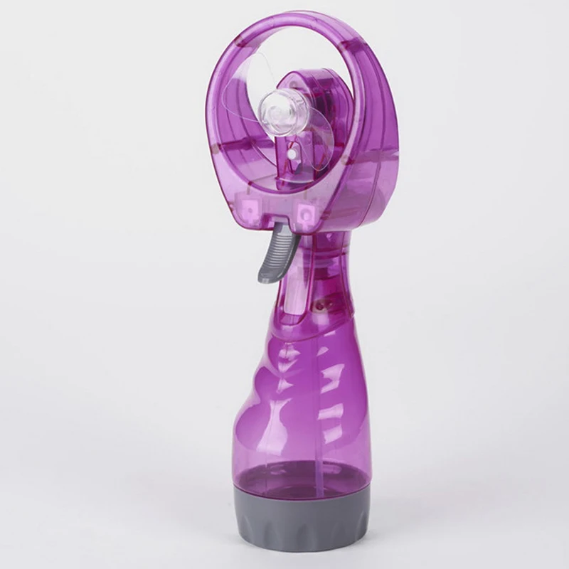 

Portable Mini Hand Held Spray Cooling Fan Water Mist Sport Travel Beach Camp New