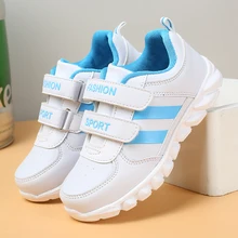 Весна Стиль Дети Мальчики прогулочная обувь для девочек спортивная обувь детская открытый кроссовки Удобная Размеры 25-39