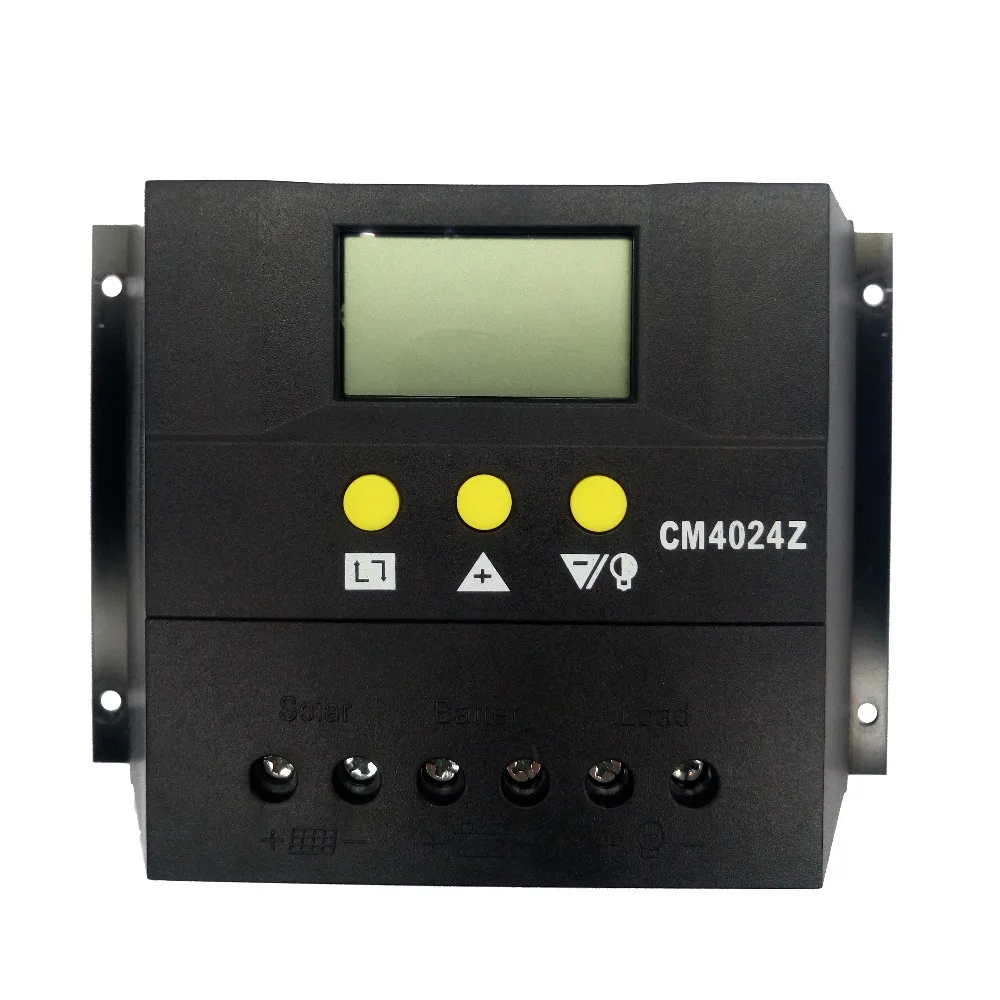 

Tumo-Int 40 Amp PWM Smart Solar Controller, 12/24V Input with LCD Display