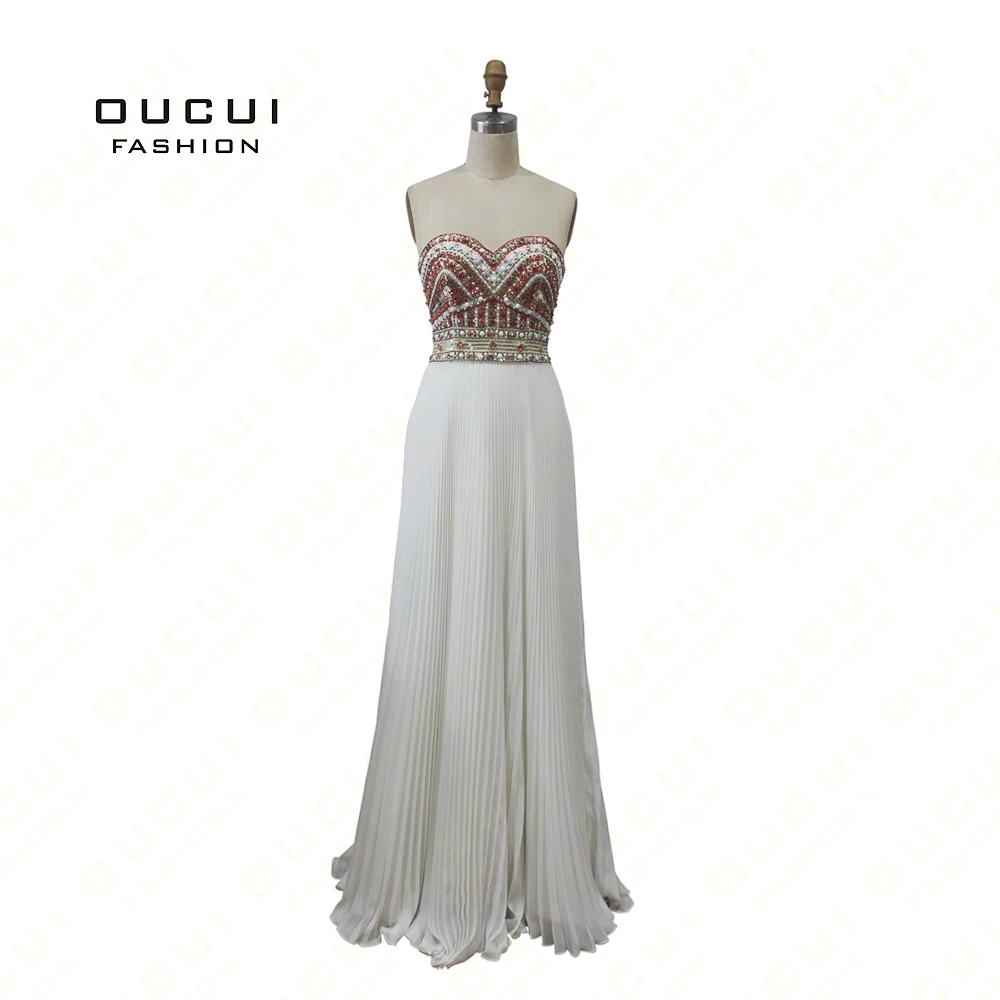 chiffon material gown styles