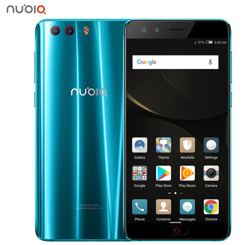 Шток zte Nubia Z17 MINI S 5 2 ''Snapdragon 653 Восьмиядерный мобильный телефон двойная