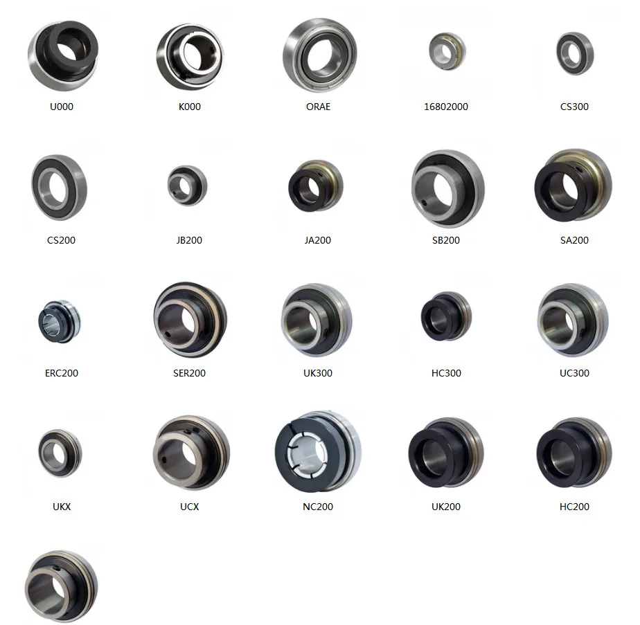 ALL UC BEARINGS_