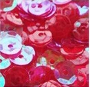 2500 шт. 6 мм прозрачный блёстки чашки круглый раззноцветные часы украшения интимные аксессуары - Цвет: Red