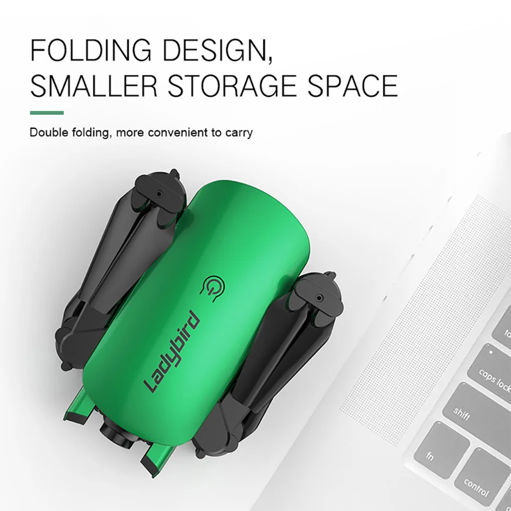 RC Airplanes 2.4Ghz 4CH Attitude Hold 1080P WIFI Optical Flow Dual Camera RC Quadcopter Drone T524